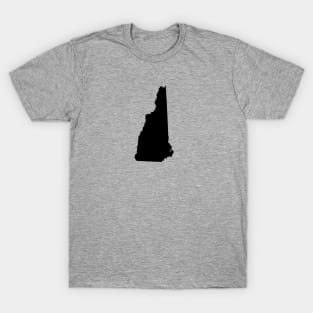 New Hampshire Black T-Shirt